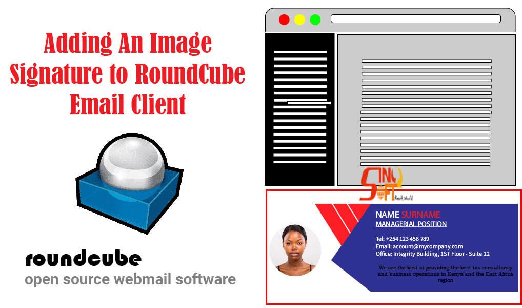 How to Add Image Signature to Your RoundCube Webmail Client