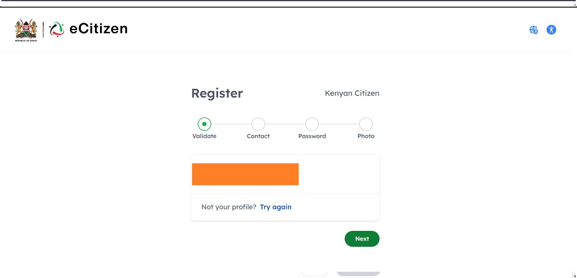 How to sign up for an eCitizen account-Id Verification
