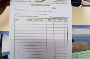 customized Receipt Books Printing