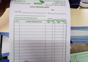 customized Receipt Books Printing