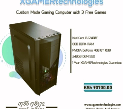 Powerful Custom Core i5 Gaming Desktop with 4GB Nvidia