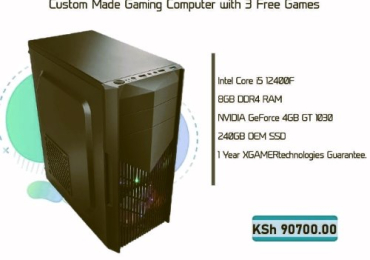 Powerful Custom Core i5 Gaming Desktop with 4GB Nvidia