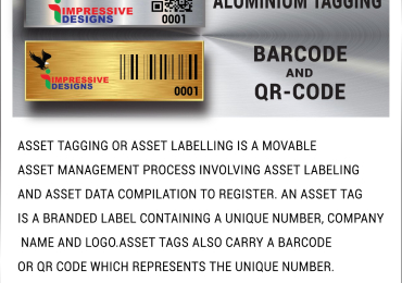 Acetone Activated Permanent Asset Tags