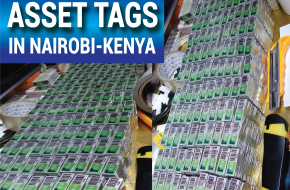 Aluminum Asset Tagging (Nairobi- Kenya)