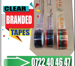 Clear Branded Tapes