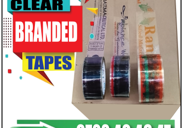 Clear Branded Tapes