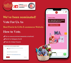 Vote Midas Flowers Kenya as the Best Florist & Gifts E-commerce Website