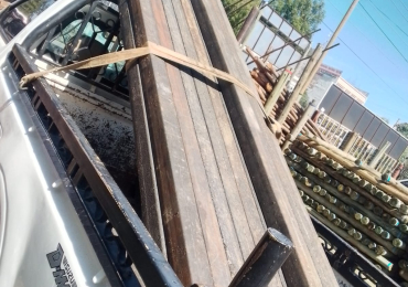 Plastic Poles for  Fencing  by Mazingira Recyclers
