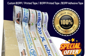 Durable, vibrant custom printed tapes