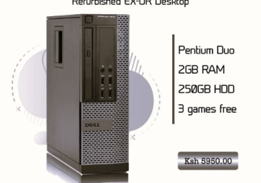 Refurbished Dell SFF Desktop with 3 Free Games