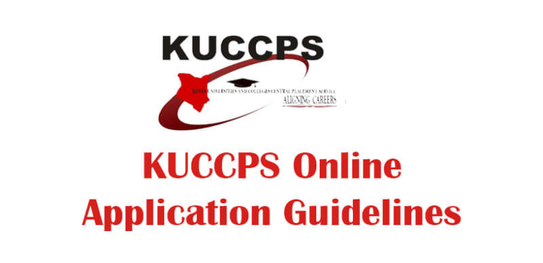 KUCCPS Online Application Guidelines – 2022