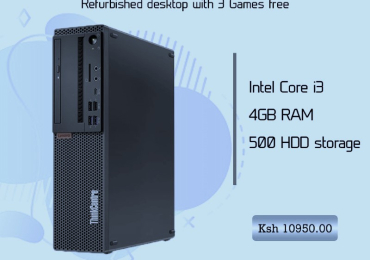 Refurbed core i3 PC for business or personal use