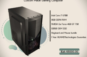 Core i7 Gaming System Unit with Keyboard and Mouse Combo