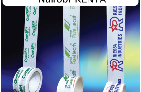 Branded packing tapes in Kenya