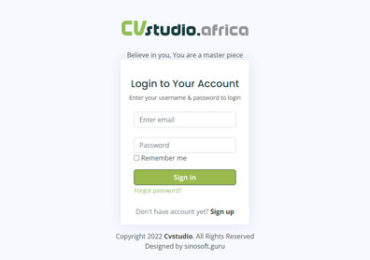 CV Studio Africa App
