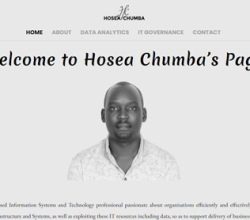 Hosea Chumba – Data Scientist