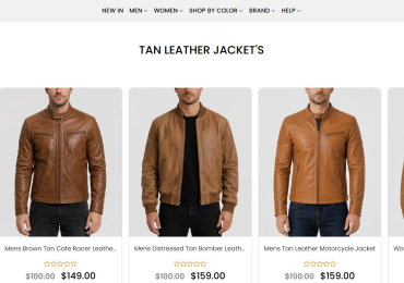 Tan Leather Jackets for Men and Women